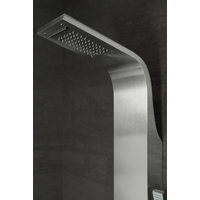 Alegre || Silver zuhanypanel, rozsdamentes acél